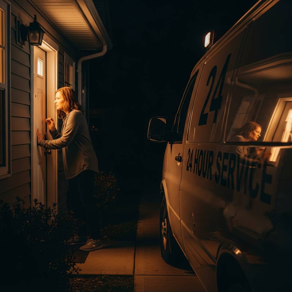 深夜の鍵トラブル体験談と24時間対応の鍵交換サービス活用法