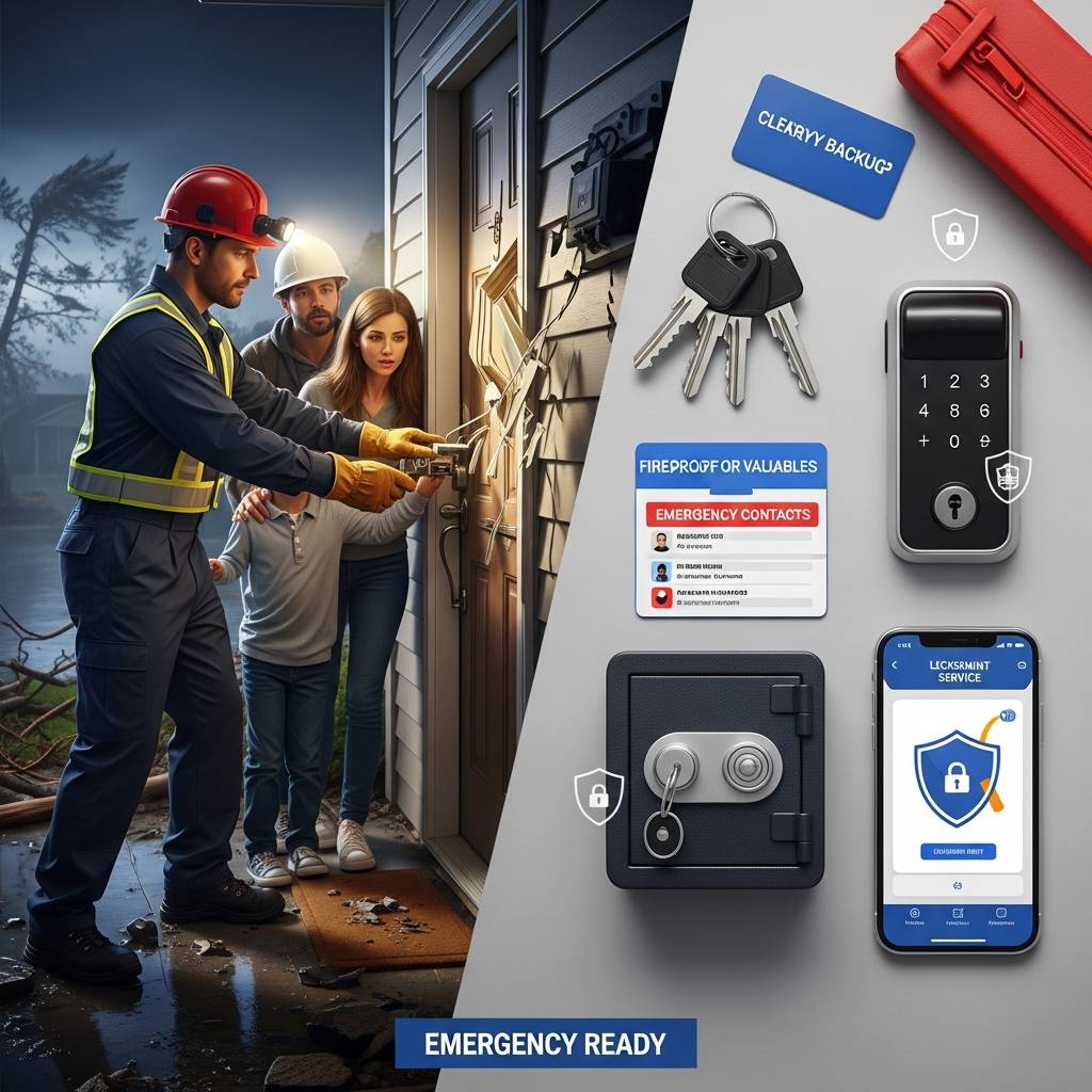 災害時に役立つ！緊急鍵交換サービスと防災セキュリティ対策
