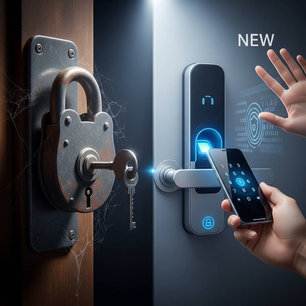 古い錠前にサヨナラ！最新鍵交換テクノロジーが暮らしを変える